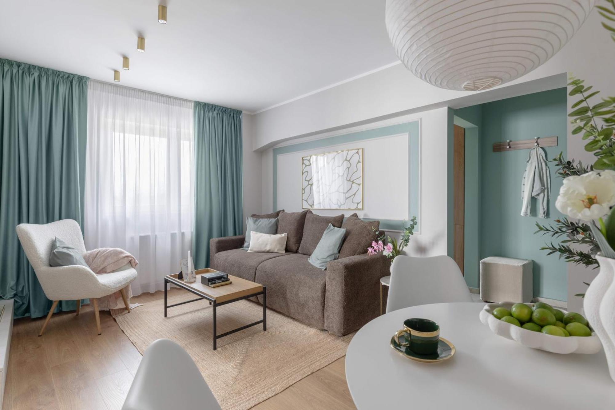 Holt - Sublime Minty Green 1Br On The Park Bucarest Exterior foto