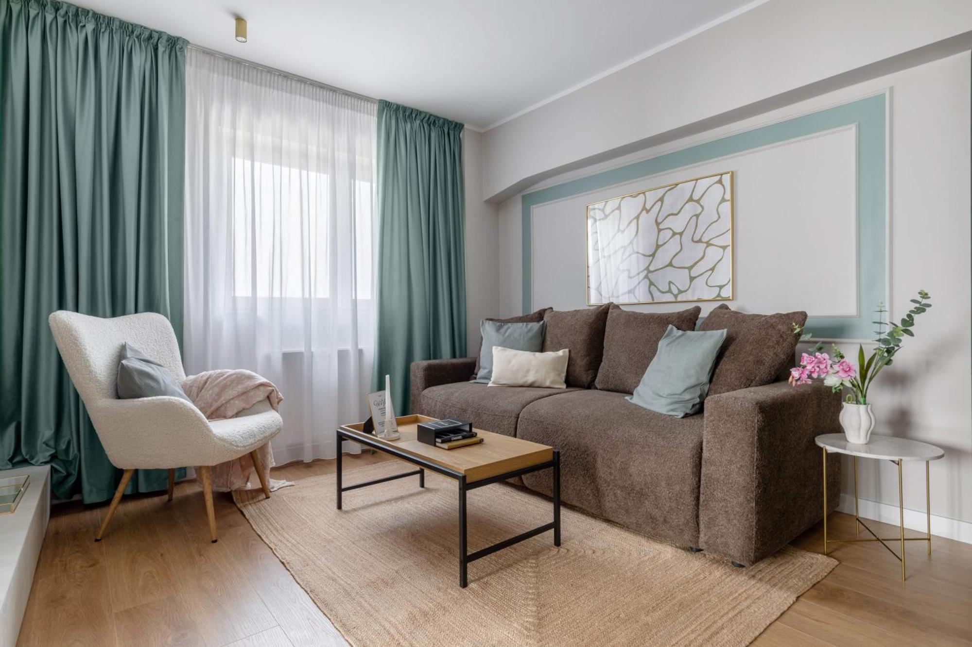 Holt - Sublime Minty Green 1Br On The Park Bucarest Exterior foto